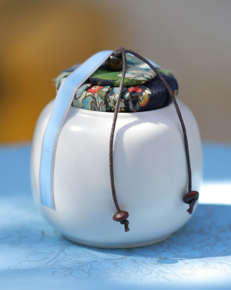 Porcelain Tea Caddy