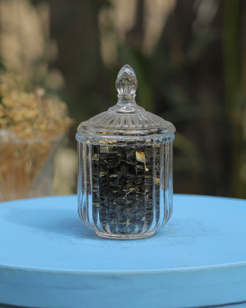 Crystal Tea Caddy